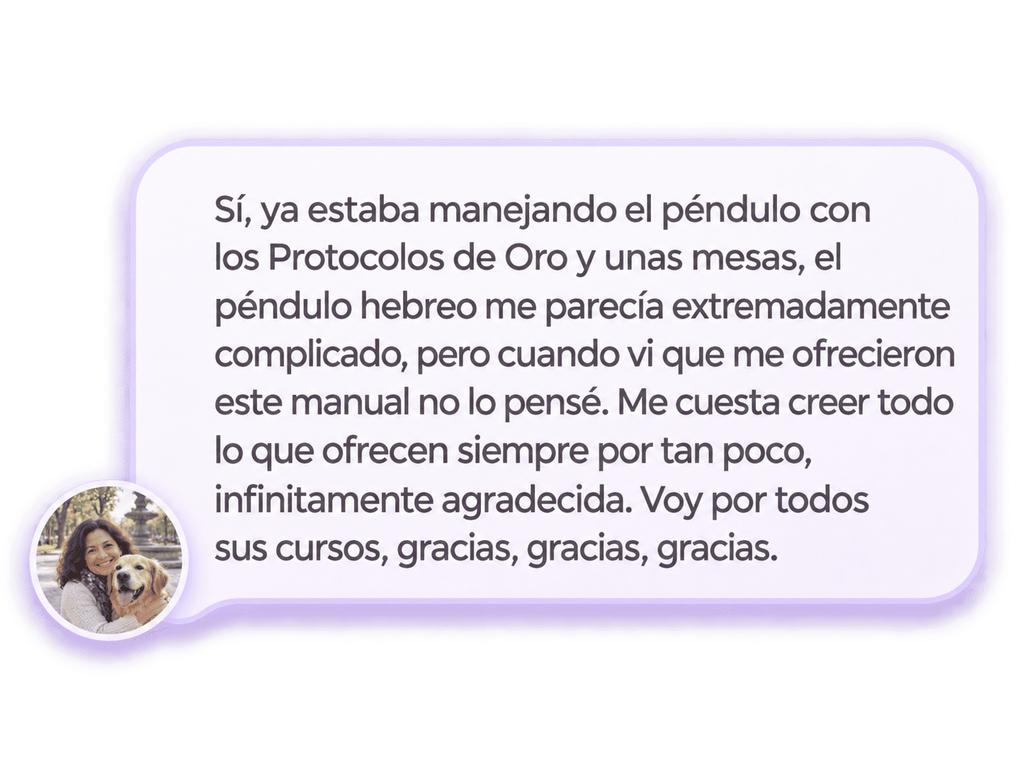 Testimonio sobre el Manual Maestro del Péndulo Hebreo